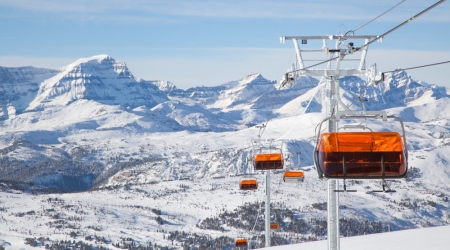 Wintersport in Banff - Canada